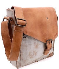 Bed Stu Venice Beach Rustic Leather Buckled Crossbody Bag