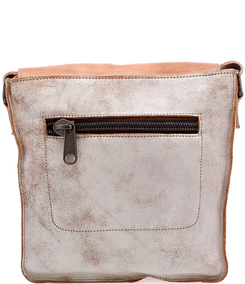 Bed Stu Venice Beach Rustic Leather Buckled Crossbody Bag