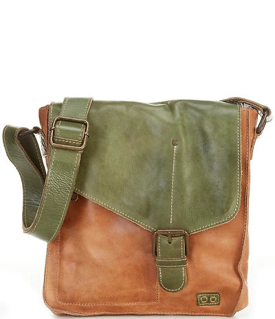 Bed Stu Venice Beach Flap Tan Forest Rustic Crossbody Bag
