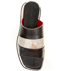 Bed Stu Vext Leather Banded Slide Sandals