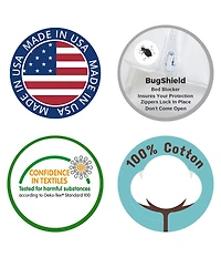 National Allergy® BedCare All Cotton Allergy and Bed Bug Proof 9#double; Mattress Cover