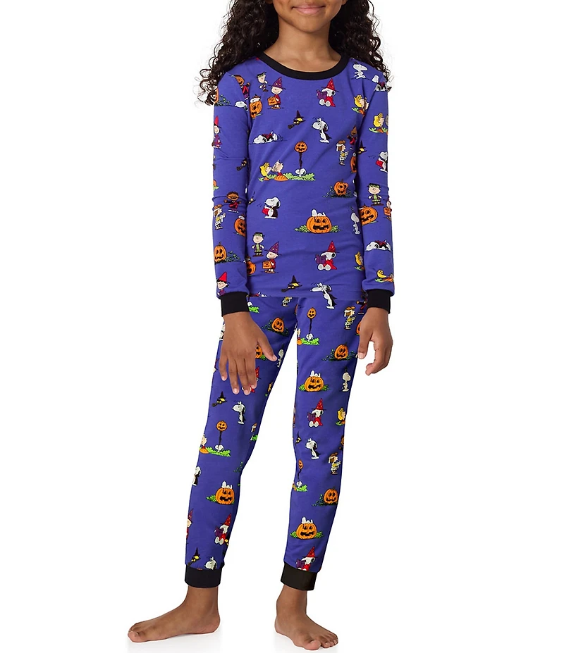 BedHead Kids Long Sleeve Snoopy Season Snoopy Pajama Set