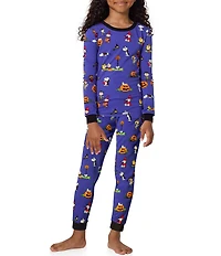 BedHead Kids Long Sleeve Snoopy Season Snoopy Pajama Set