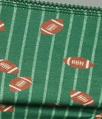 Bedhead Knit Football Print Wide Side Thong Panty