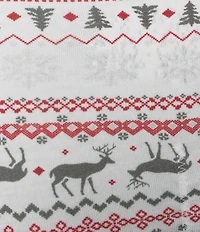 BedHead Knit Forest Fair Isle Print Bikini Panty