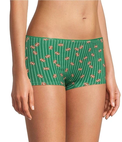 Bedhead Knit Game On Print Boyshort Panty