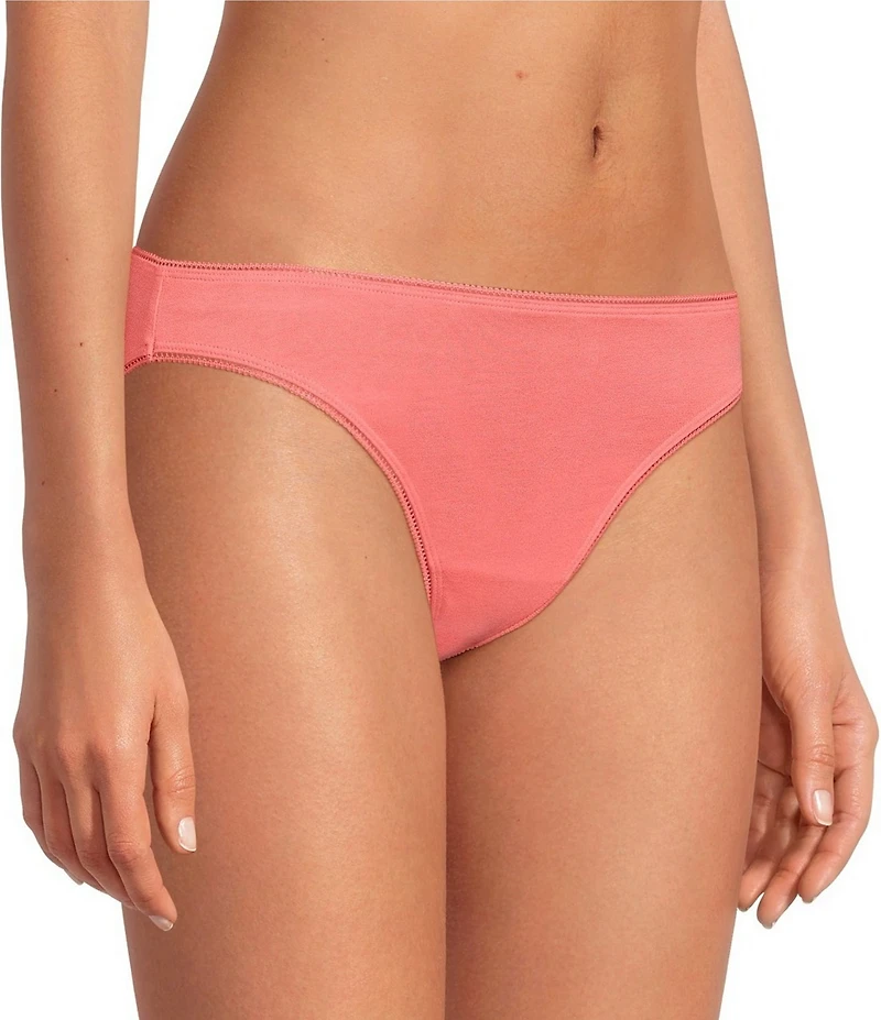 BedHead Knit Lace Trim Bikini Panty 3-Pack