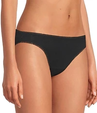 BedHead Knit Lace Trim Bikini Panty 3-Pack