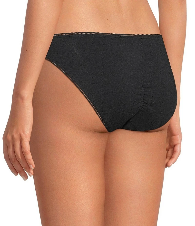 BedHead Knit Lace Trim Bikini Panty 3-Pack