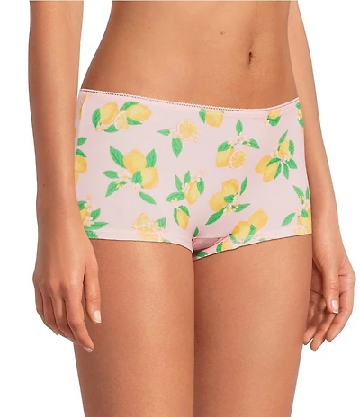 BedHead Knit Lace Trim Boyshort Panty 3-Pack