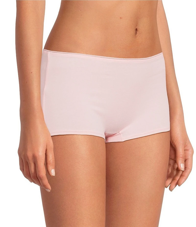 BedHead Knit Lace Trim Boyshort Panty 3-Pack