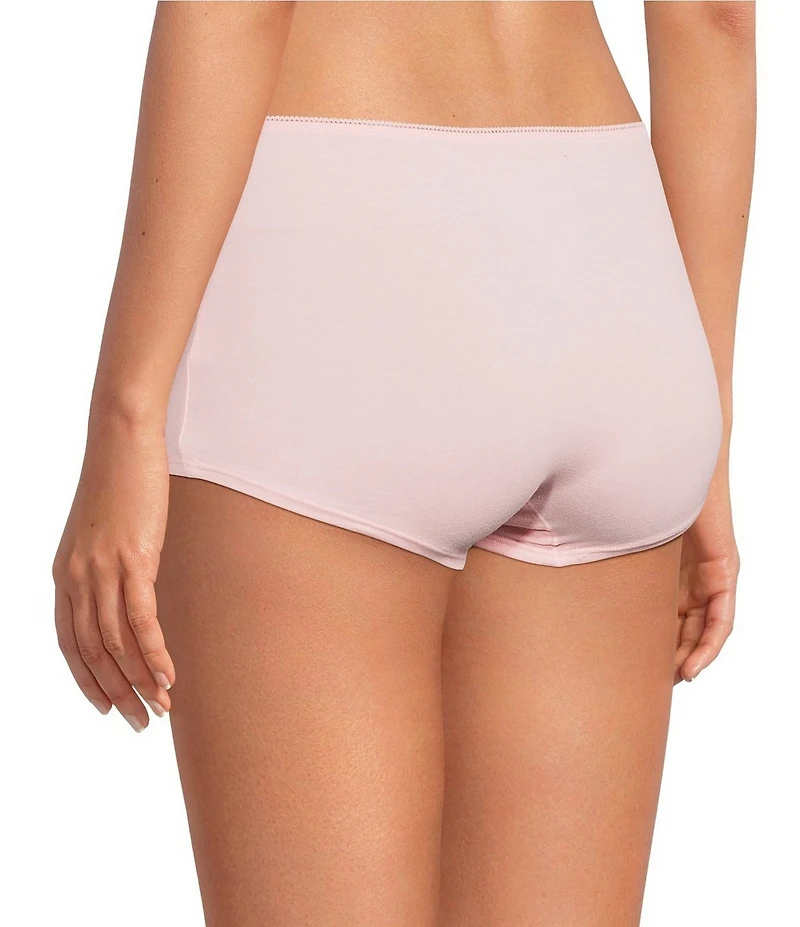 BedHead Knit Lace Trim Boyshort Panty 3-Pack