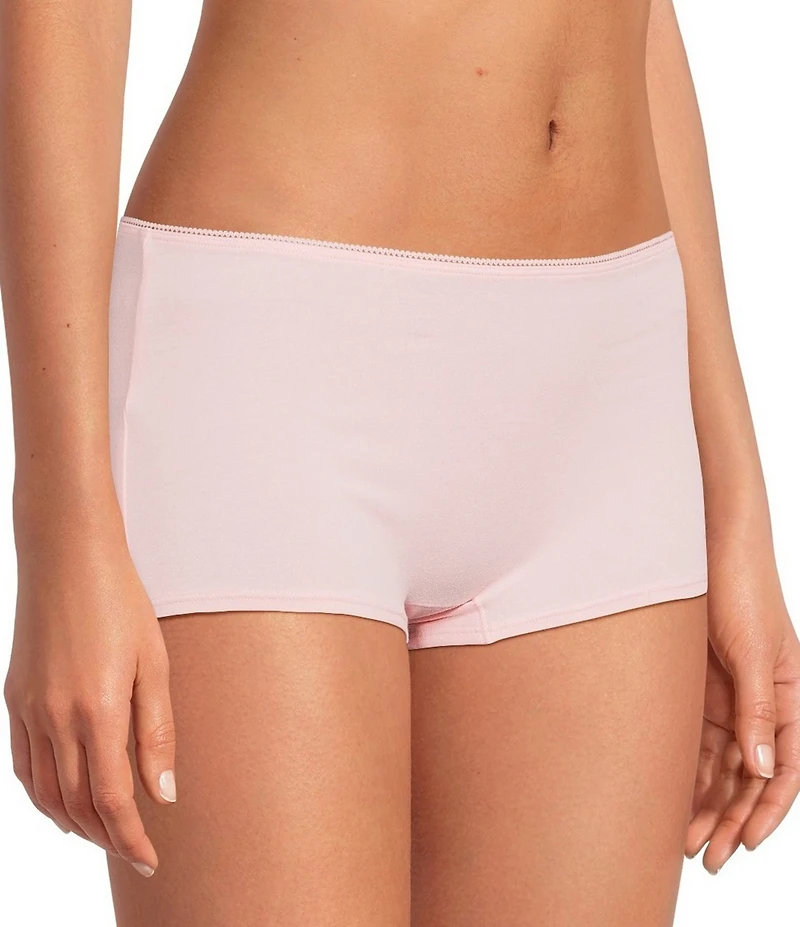 BedHead Knit Lace Trim Boyshort Panty 3-Pack