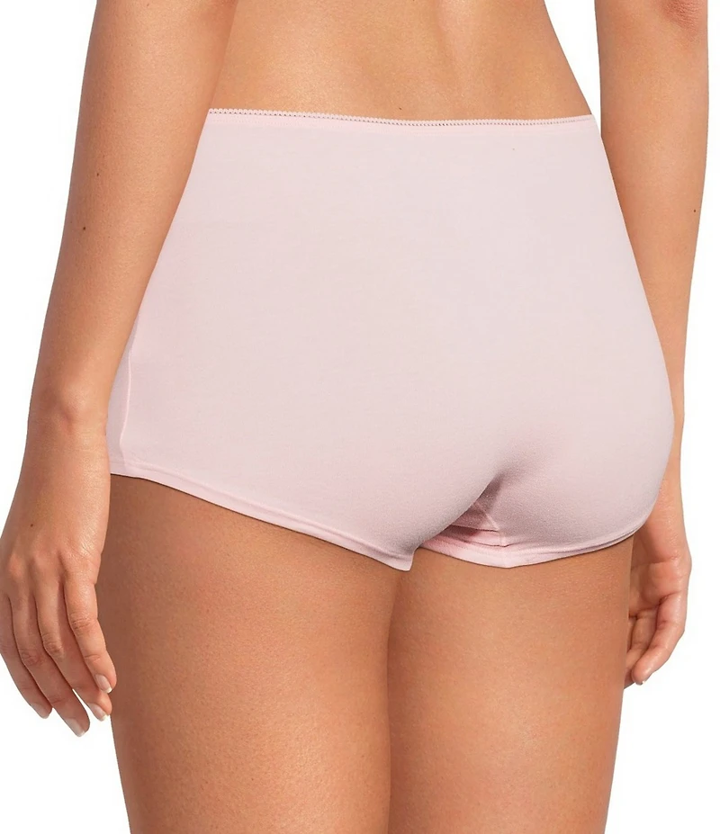 BedHead Knit Lace Trim Boyshort Panty 3-Pack