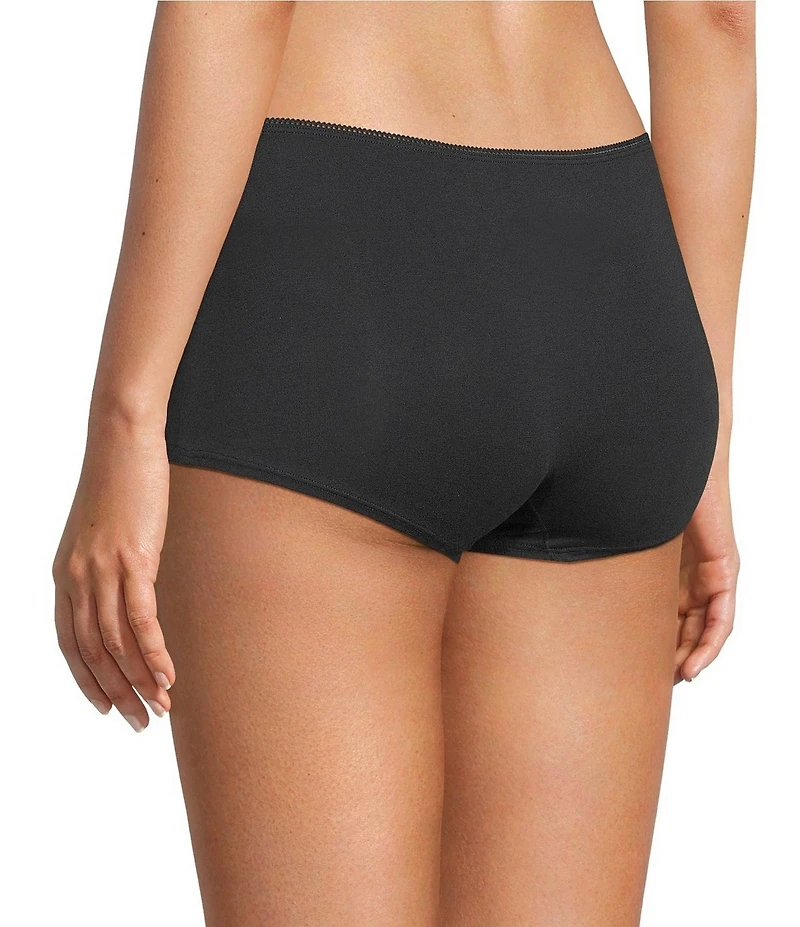 BedHead Knit Lace Trim Honey Bees Print Boyshort Panty 3-Pack