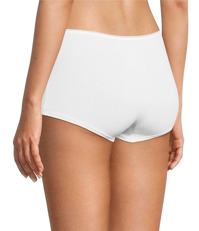BedHead Knit Lace Trim Honey Bees Print Boyshort Panty 3-Pack