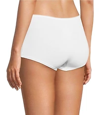 BedHead Knit Lace Trim Honey Bees Print Boyshort Panty 3-Pack