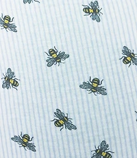 BedHead Knit Lace Trim Honey Bees Print Boyshort Panty 3-Pack