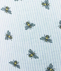 BedHead Knit Lace Trim Honey Bees Print Boyshort Panty 3-Pack