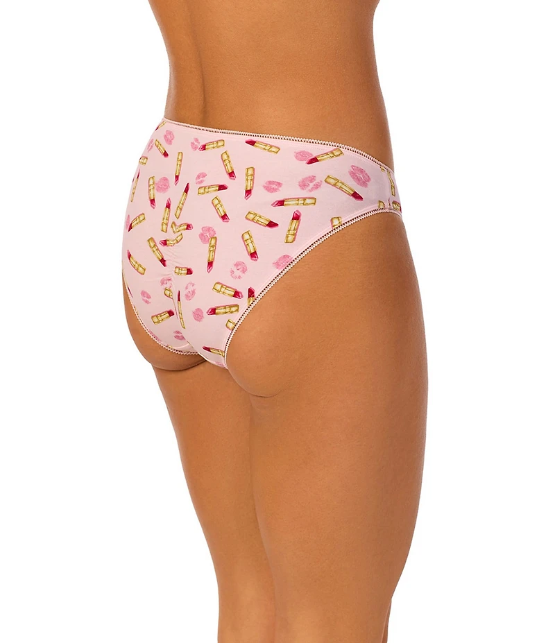 BedHead Knit Lipstick Print Bikini Panty