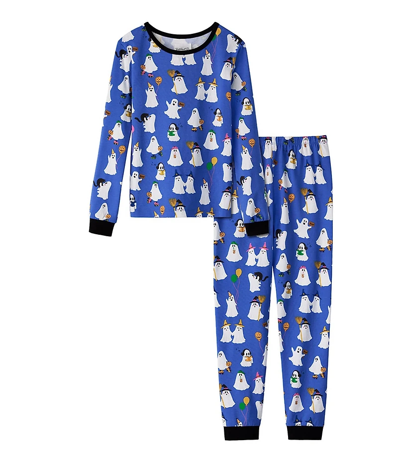 BedHead Little/Big Kids Spooky Town USA Organic Cotton 2-Piece Pajama Set