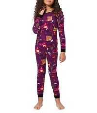 BedHead Little/Big Kids Spooky Town USA Organic Cotton 2-Piece Pajama Set