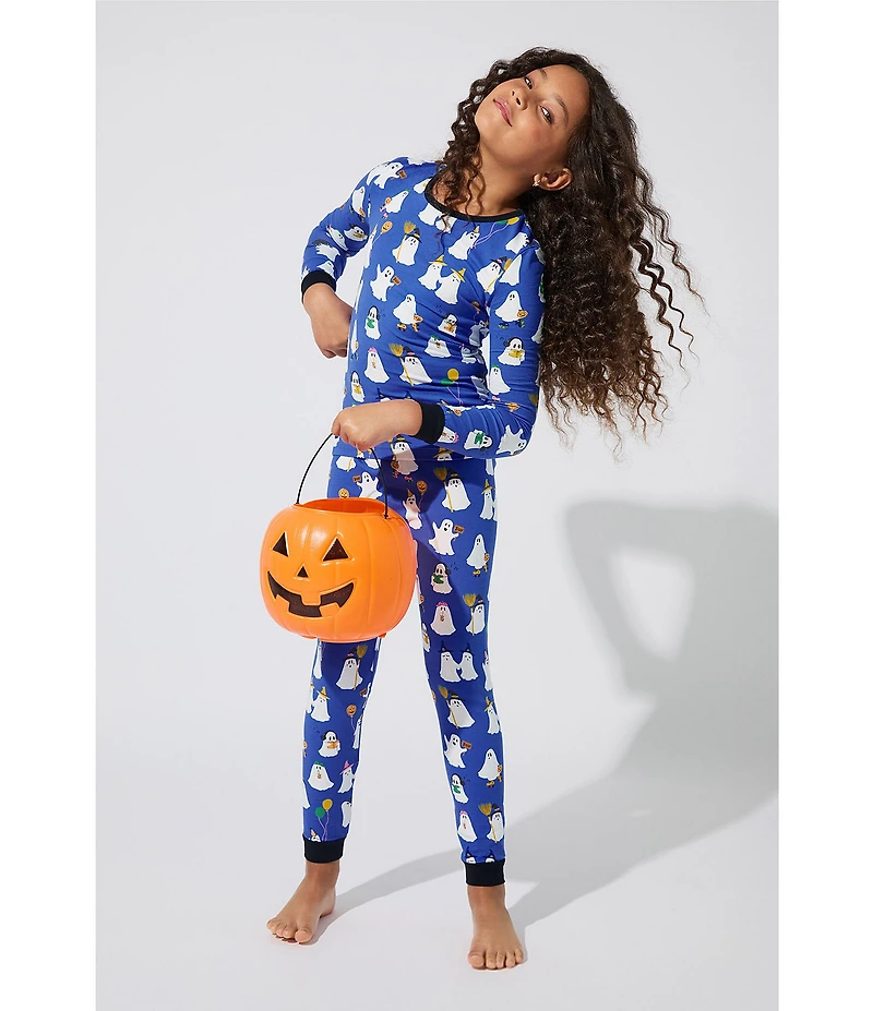 BedHead Little/Big Kids Spooky Town USA Organic Cotton 2-Piece Pajama Set
