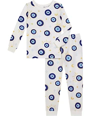 Bedhead Pajamas Girls Family Matching Eye Print Two-Piece Pajama Set