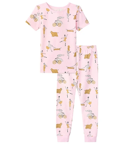 BedHead Pajamas Little/Big Girls Family Matching Say Yes to Pasta Two-Piece Pajamas Set