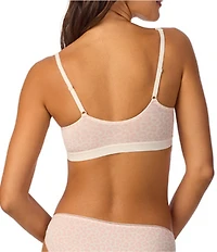Bedhead Stretch Jersey Knit Animal Print Bralette