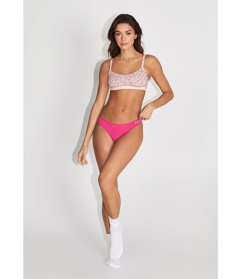 Bedhead Stretch Jersey Knit Animal Print Bralette