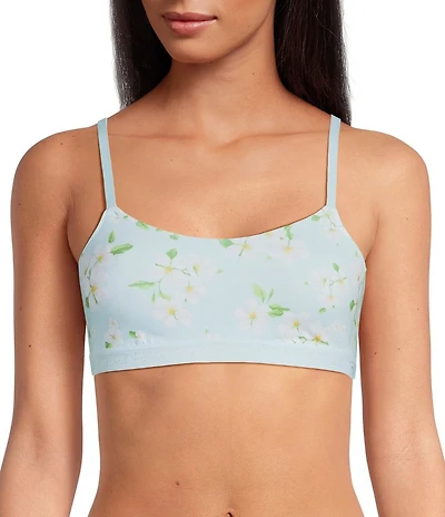 Bedhead Pajamas Stretch Jersey Knit Magnolia Breeze Print Bralette