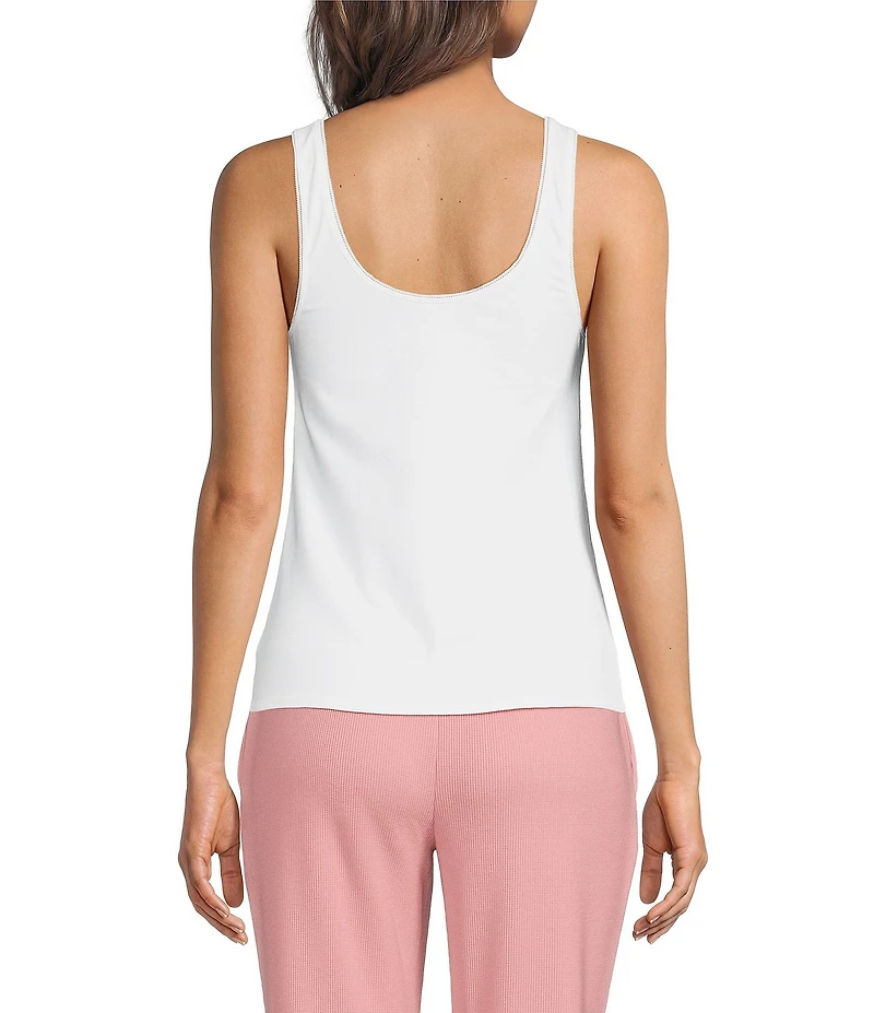 Bedhead Sleeveless Henley Knit Tank Top
