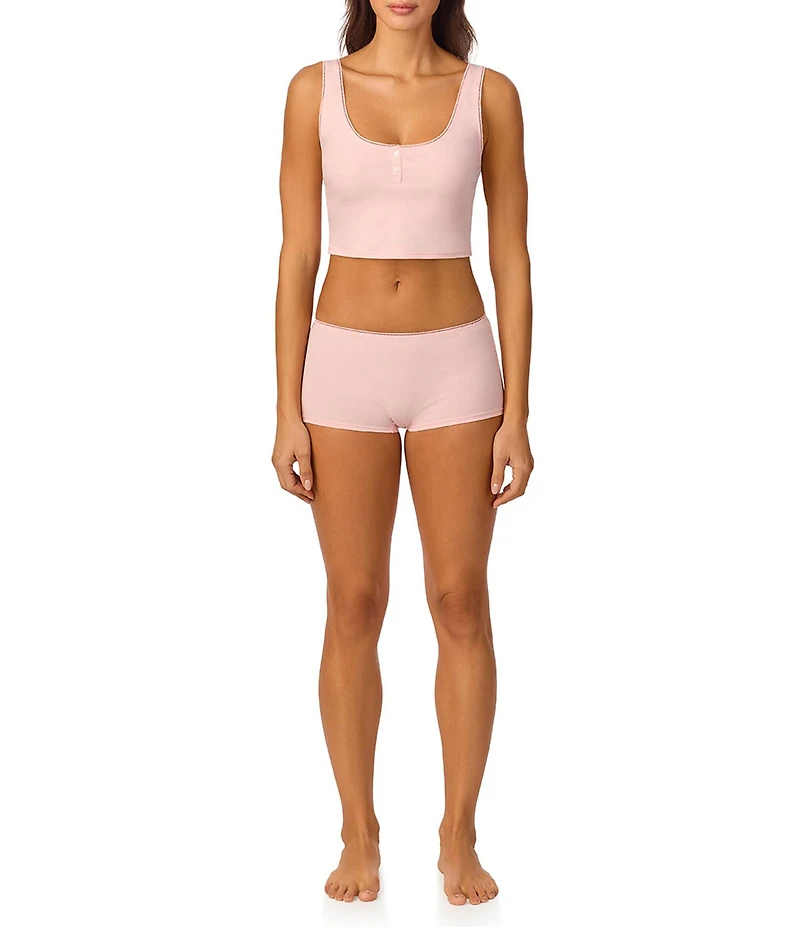 Bedhead Solid Knit Boyshort Panty