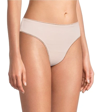 Bedhead Solid Knit Wide Side Thong Panty