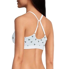 Bedhead Stretch Jersey Knit Honey Bees Print Bralette
