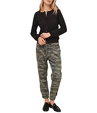 Bella Dahl Camo Drawstring Jogger