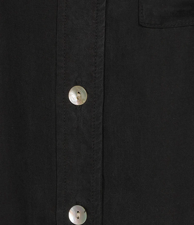 Bella Dahl Roll Sleeve Pocket Shirt