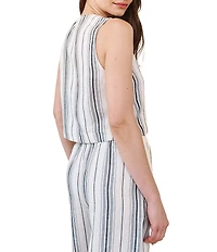Bella Dahl Sleeveless Button Front Coordinating Top