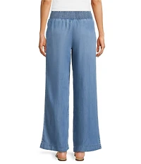 Bella Dahl Smocked Waist Denim Pants