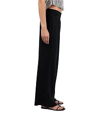 Bella Dahl Smocked Waist Wide Leg Pants