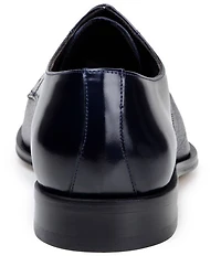 Belvedere Men's Alexander Leather Cap Toe Derby Dress Shoes