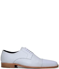 Belvedere Men's Alexander Leather Cap Toe Derby Dress Shoes