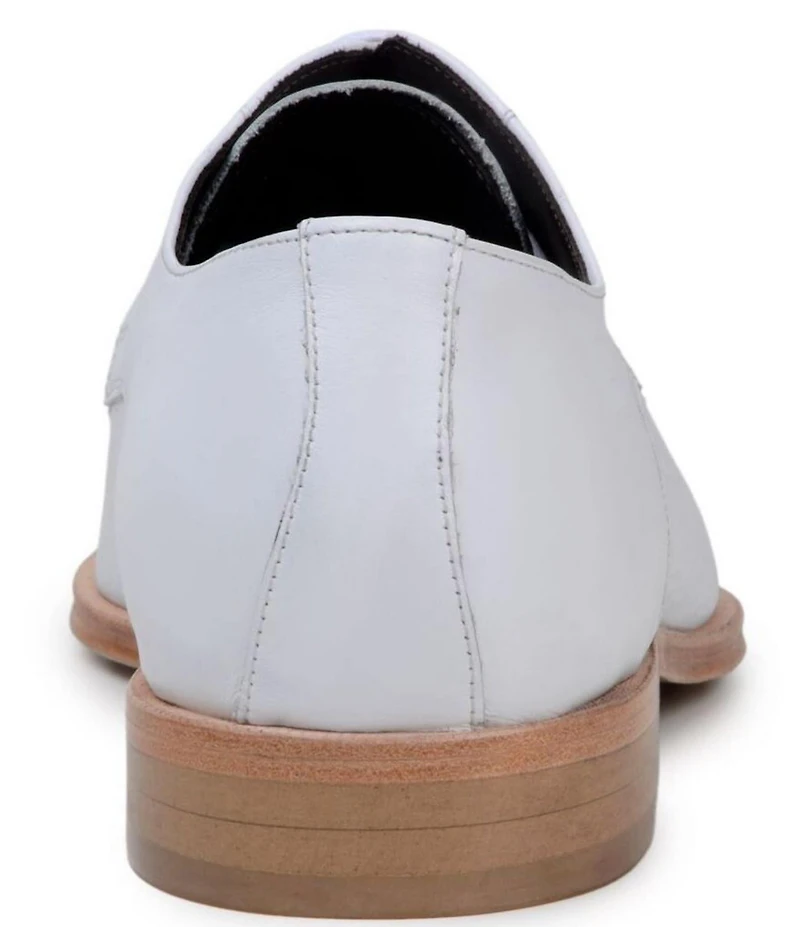 Belvedere Men's Alexander Leather Cap Toe Derby Dress Shoes
