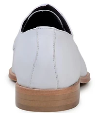 Belvedere Men's Alexander Leather Cap Toe Derby Dress Shoes