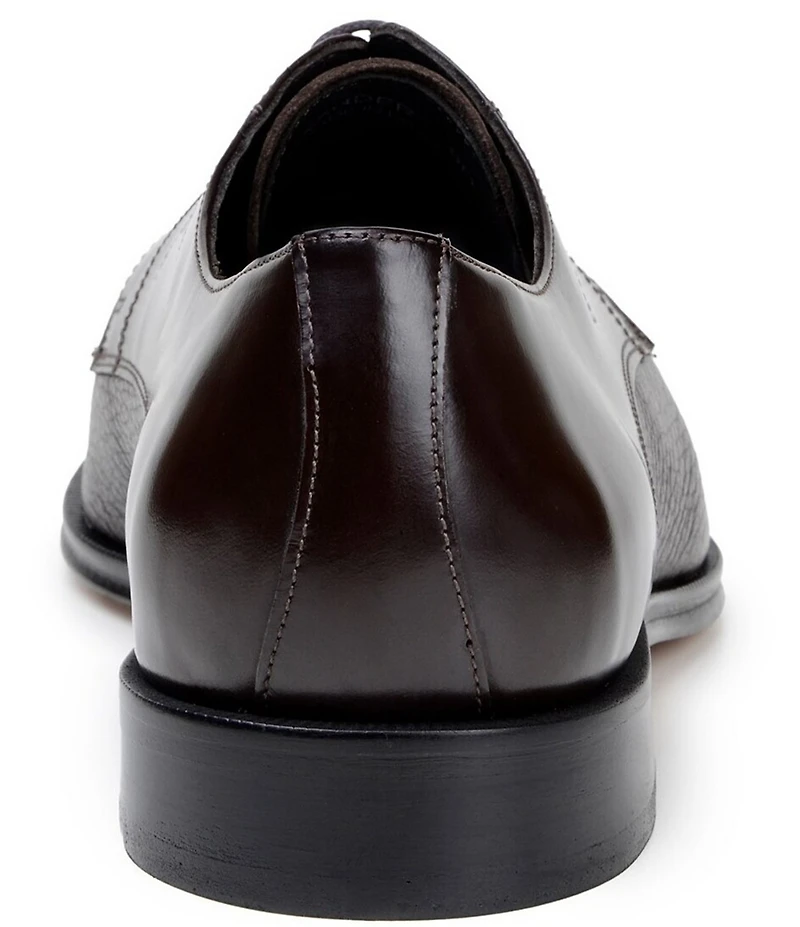 Belvedere Men's Alexander Leather Cap Toe Derby Dress Shoes