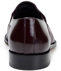 Belvedere Men's Andreo Deerskin Leather and Italian Calf Leather Cap Toe Derby Dress Shoes