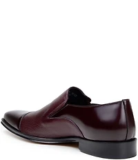 Belvedere Men's Andreo Deerskin Leather and Italian Calf Leather Cap Toe Derby Dress Shoes