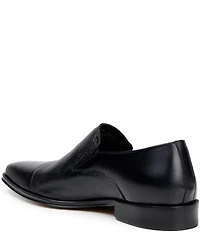Belvedere Men's Andreo Deerskin Leather and Italian Calf Leather Cap Toe Derby Dress Shoes
