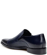 Belvedere Men's Andreo Deerskin Leather and Italian Calf Leather Cap Toe Derby Dress Shoes